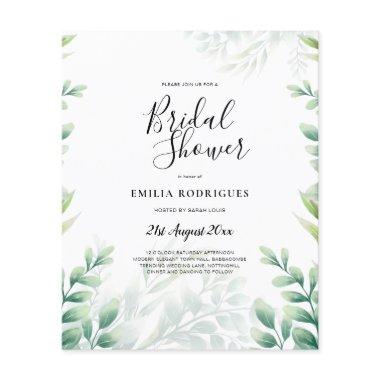 BUDGET Eucalyptus  Greenery Gold QR C Flyer