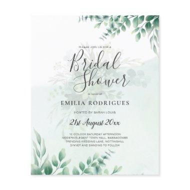 BUDGET Eucalyptus  Greenery Gold QR C Flyer