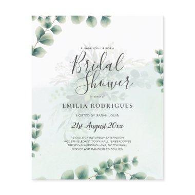 BUDGET Eucalyptus  Greenery Gold QR C Flyer