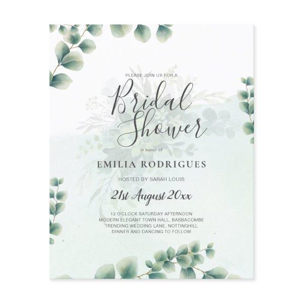 BUDGET Eucalyptus  Greenery Gold QR C Flyer