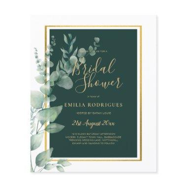 BUDGET Eucalyptus  Greenery Gold QR C Flyer