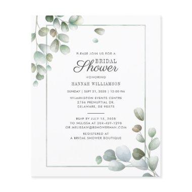 Budget Eucalyptus Bridal Shower Greenery Rustic