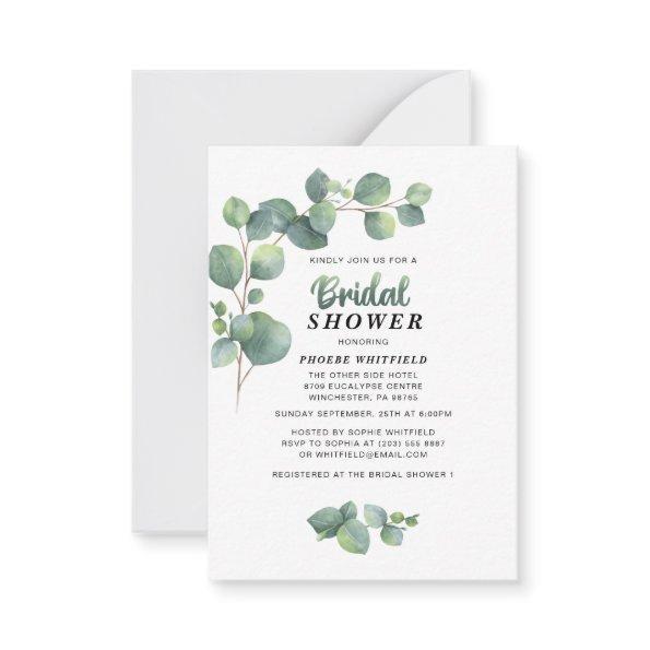 Budget Eucalyptus  Greenery Succulent Note