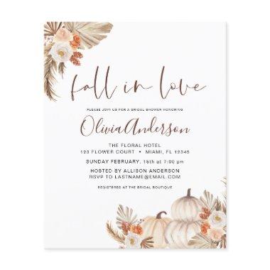 Budget Fall in Love  Pampas Grass Flyer