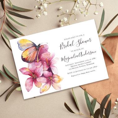 Budget Floral Butterfly
