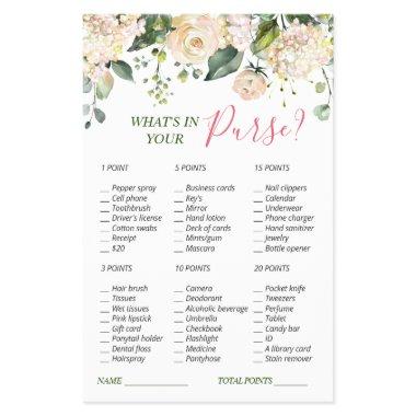Budget FLYER PAPER Pink Blush Flowers Game