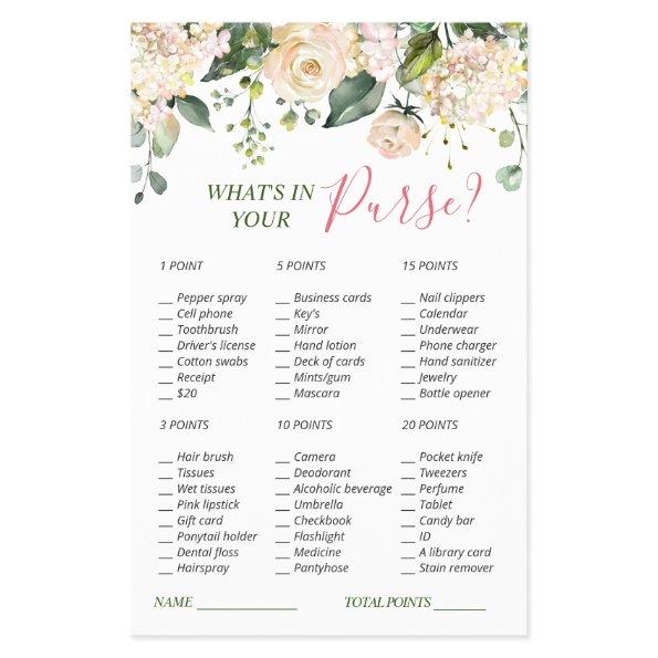 Budget FLYER PAPER Pink Blush Flowers Game