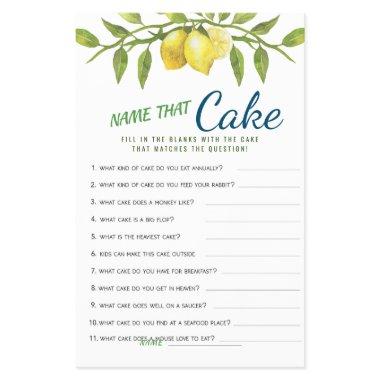 Budget FLYER PAPER Sweet Lemons  Game