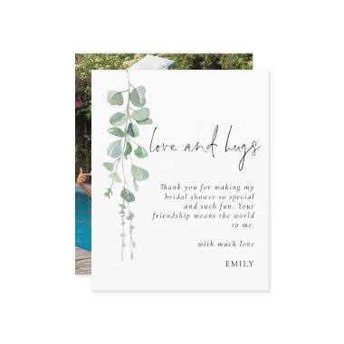 Budget Foliage photo Love Hug Bridal Shower Thanks