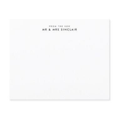 Budget From the New Mr and Mrs Couple Note