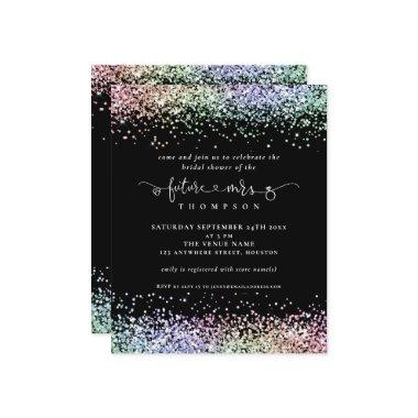 Budget Future Mrs Glitter  Black