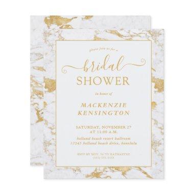 Budget Gold Foil Marble