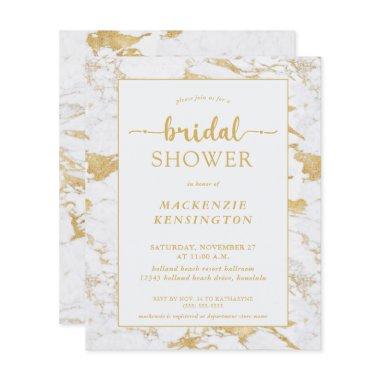 Budget Gold Foil Marble
