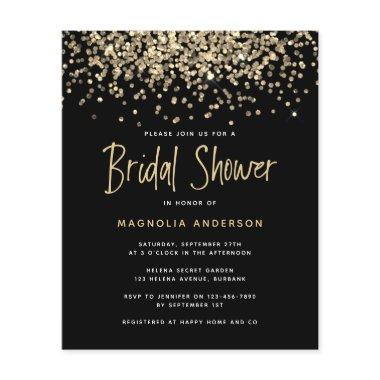 BUDGET Gold Glitter