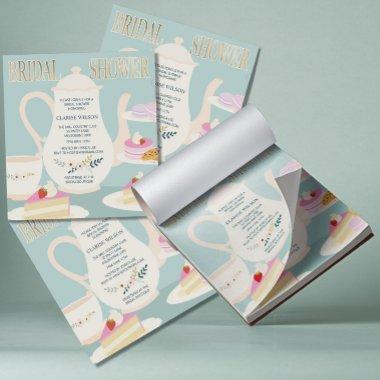 BUDGET High Tea  Invite Notepad