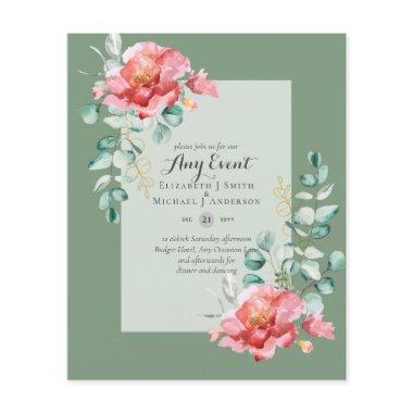 BUDGET  - ANY EVENT - Double Sided Flyer