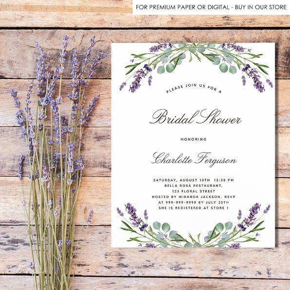 Budget lavender eucalyptus