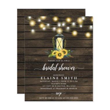 Budget Lights Sunflowers