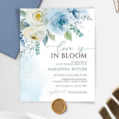 Budget Love is in Bloom Bridal Shower Invitations