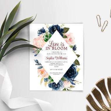 Budget Love is in Bloom Bridal Shower Invitations