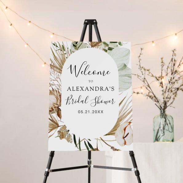 Budget Pampas Grass Boho Tropical  Foam Board