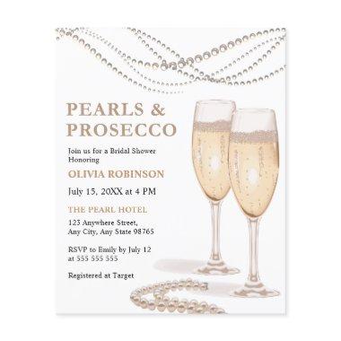 Budget Pearls & Prosecco  Flyer