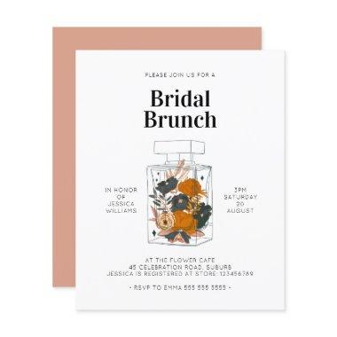 Budget Pink Floral Perfume Bottle