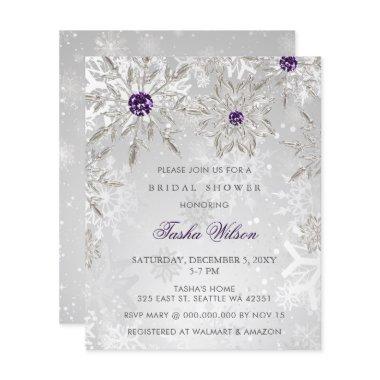 Budget Purple Snowflake