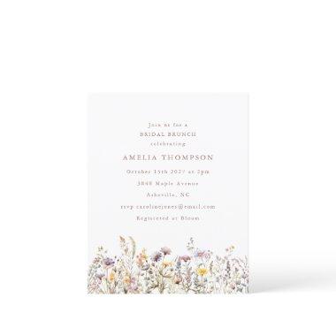Budget Purple Wildflowers Border