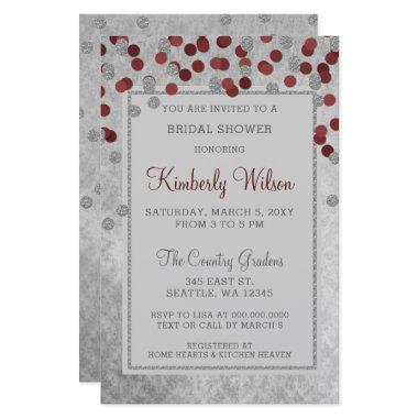 Budget Red Confetti