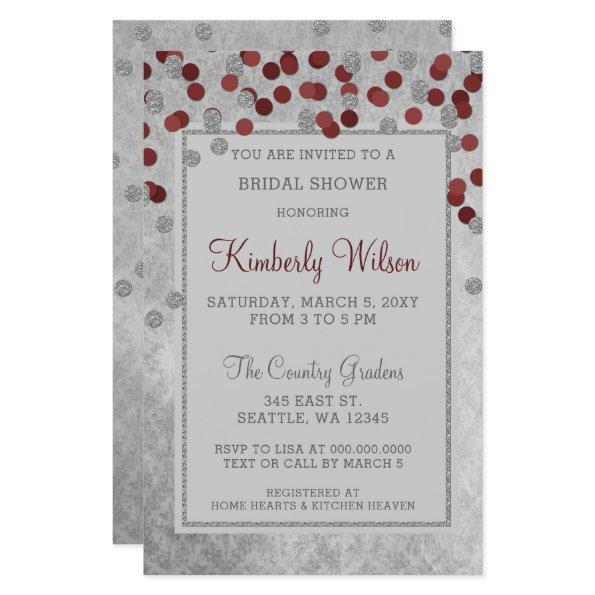 Budget Red Confetti