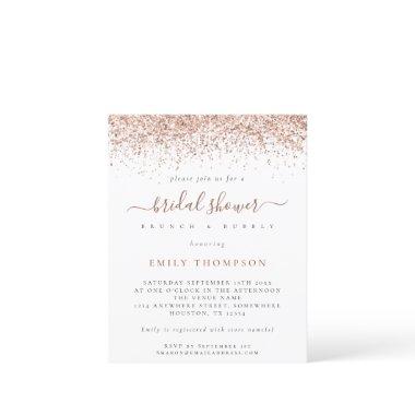 Budget Rose Gold Glitter