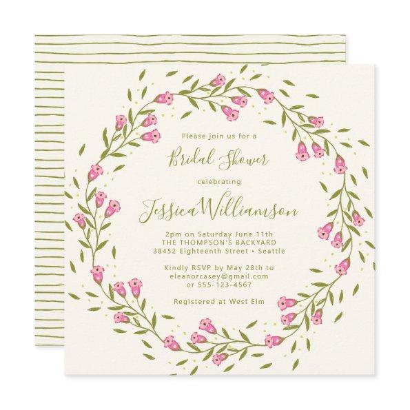 Budget Rustic Pink Garden Flowers