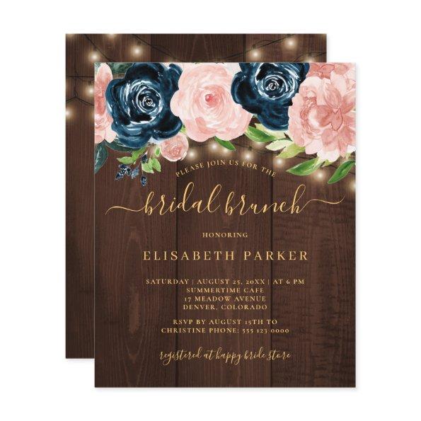 Budget rustic summer wood