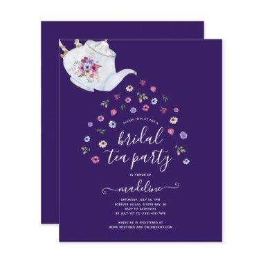 BUDGET Teapot Floral Bridal Tea Party