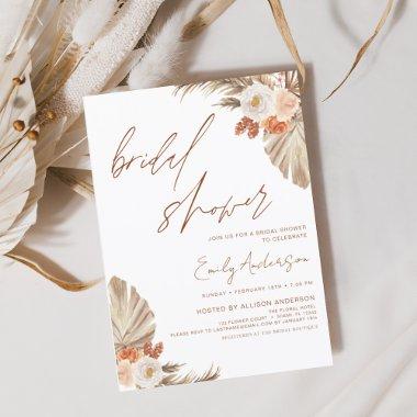 Budget Terracotta Boho Pampas Grass  Flyer