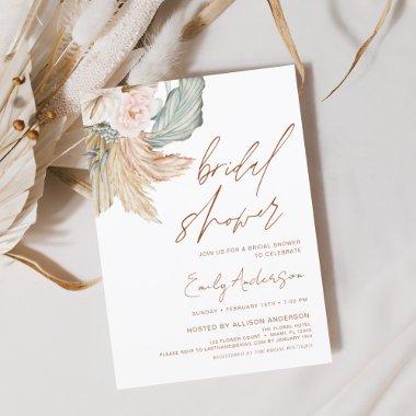 Budget Terracotta Boho Pampas Grass  Flyer