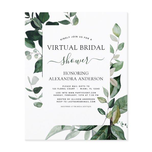 Budget Virtual  Botanical  Flyer