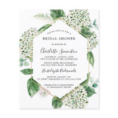 Budget White Hydrangea