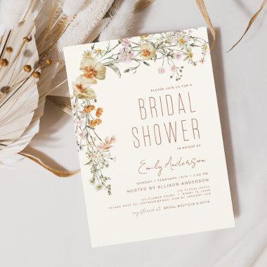 Budget Wildflower Bridal Shower Boho