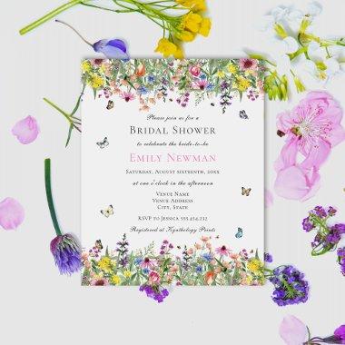 Budget Wildflower Butterfly Floral