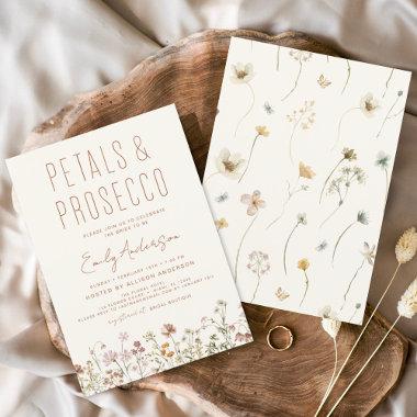 Budget Wildflower Petals & Prosecco Bridal Shower