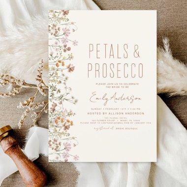 Budget Wildflower Petals & Prosecco