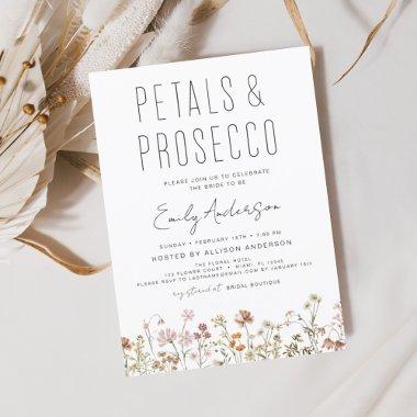 Budget Wildflower Petals & Prosecco  Flyer
