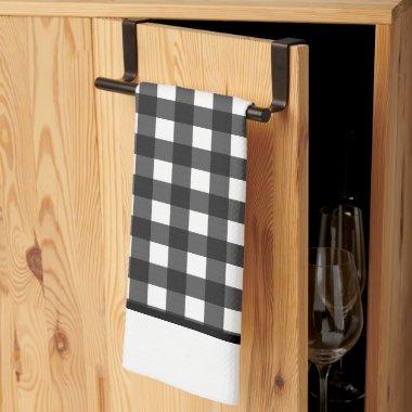 Buffalo Black And White Checkered Kitchen Towel