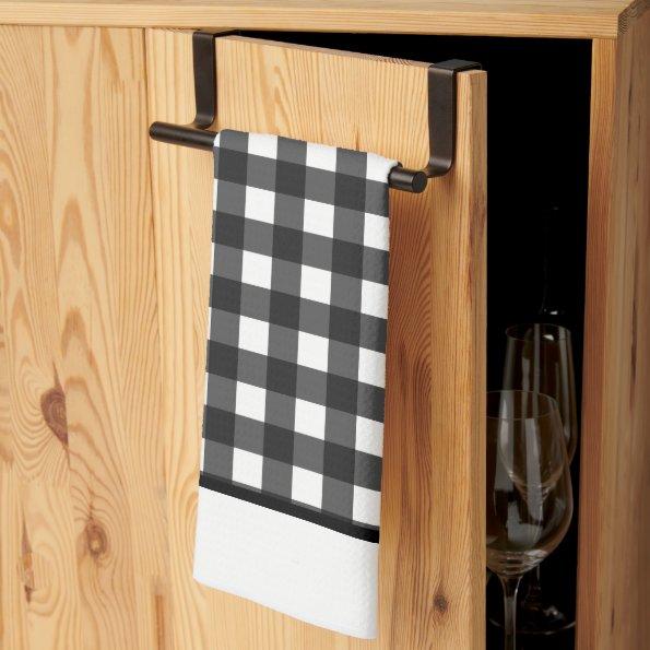 Buffalo Black And White Checkered Kitchen Towel