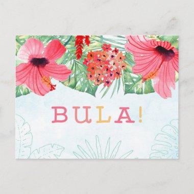 BULA PostInvitations, Fiji or Tiki Invitations