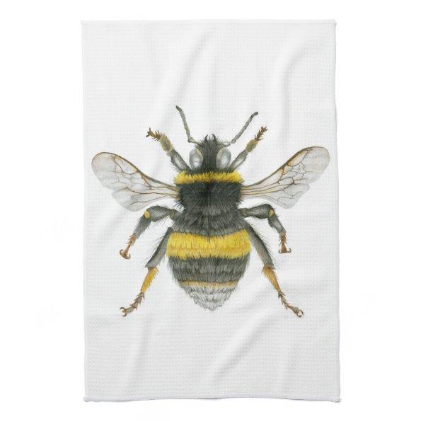 Bumble Bee Kitchen Towel