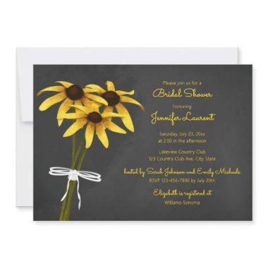 bunch of Black Eyed Susan wildflower