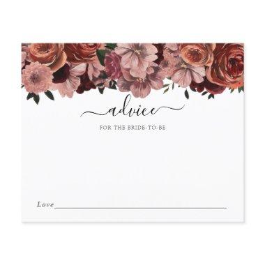 Burgundy Floral Advice for the Bride-to-Be
